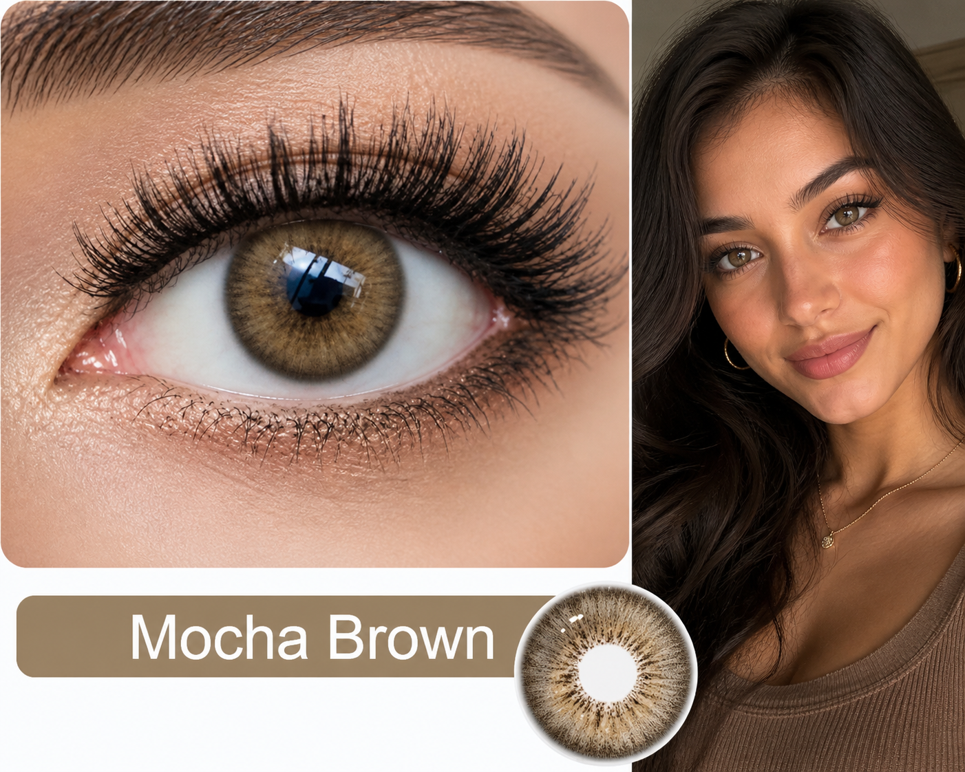 Mocha Brown Beauty Eyes