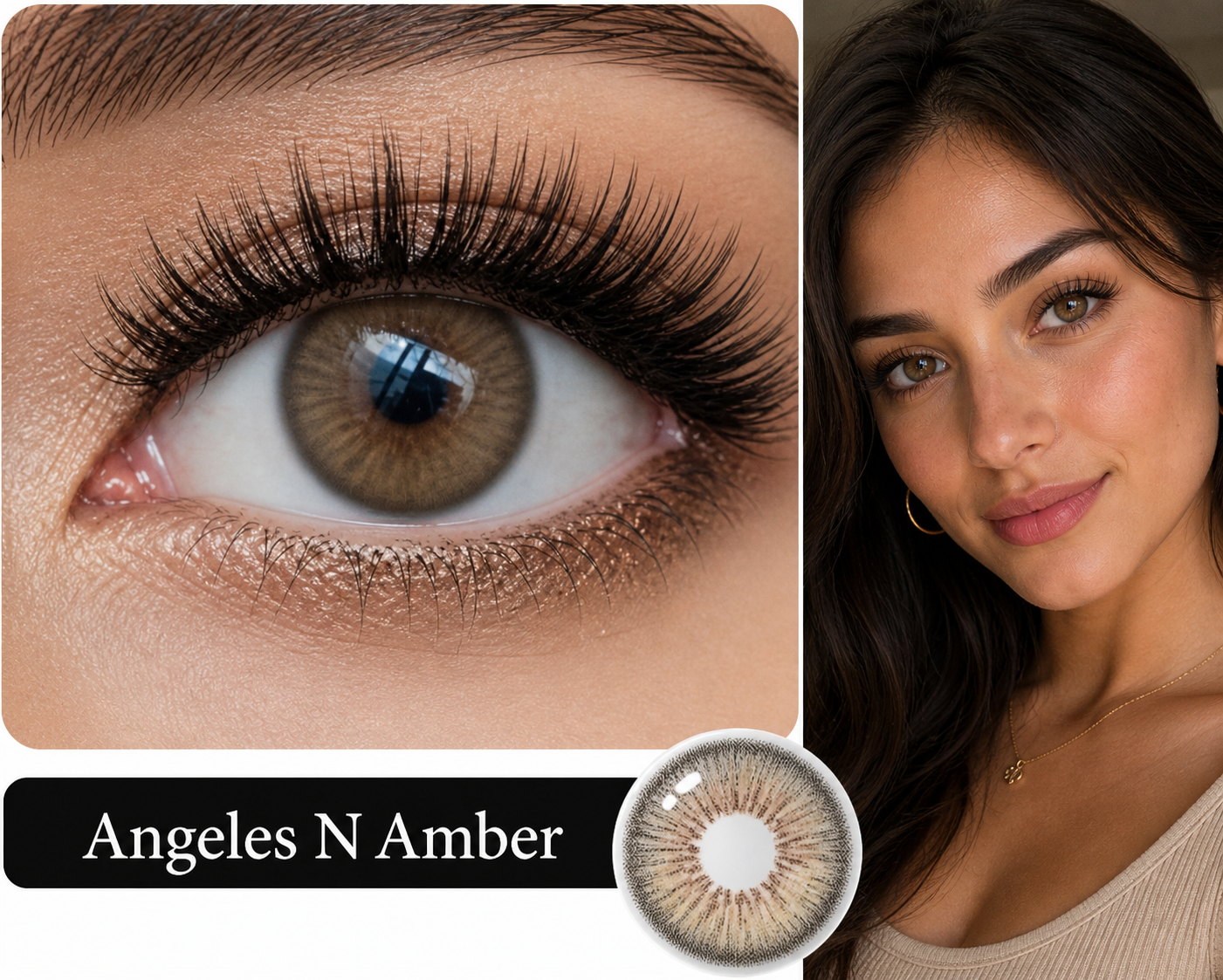 Ángeles N Amber Beauty Eyes