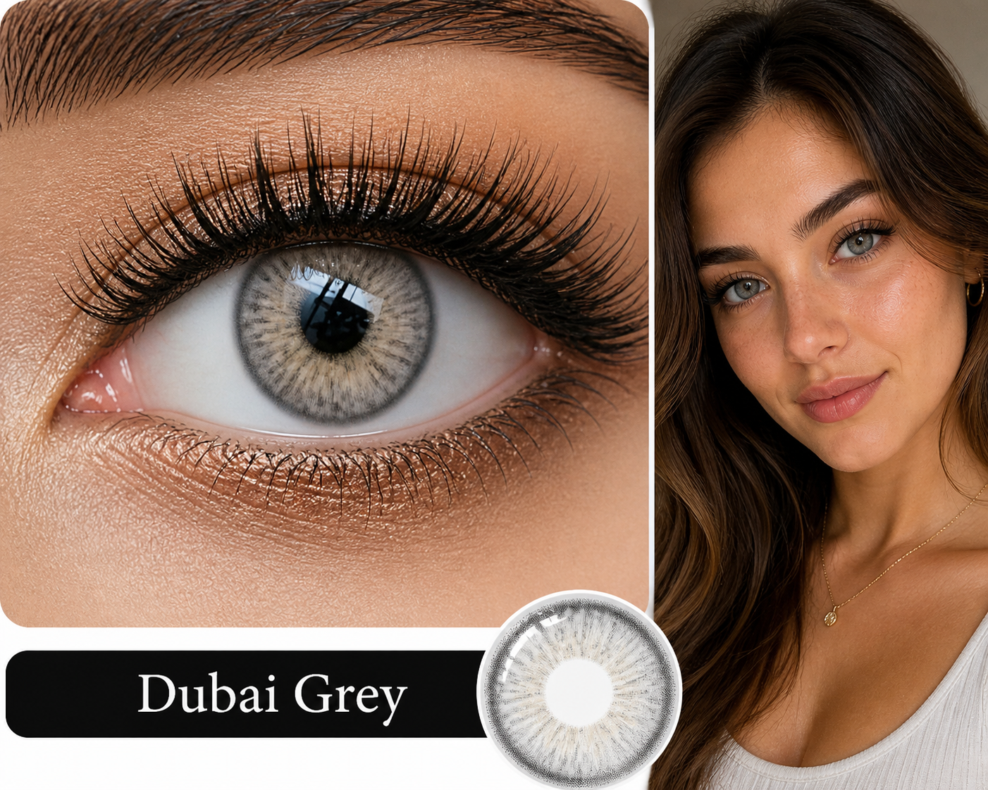 Dubay Grey Beauty Eyes