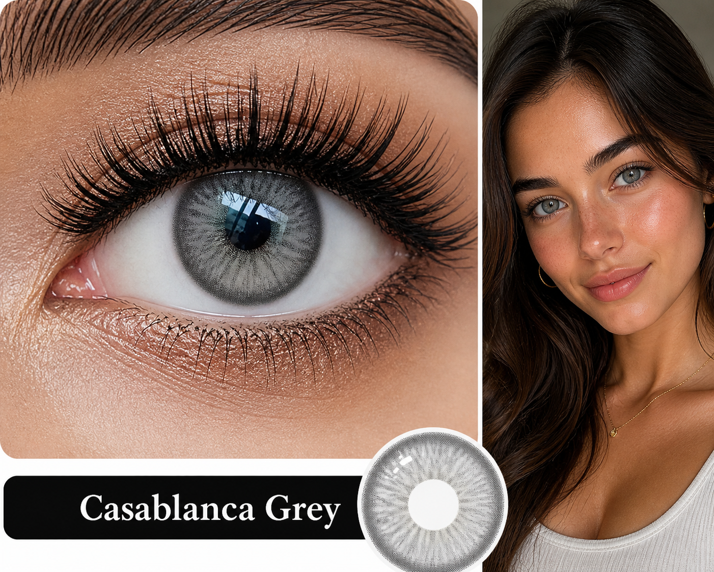 Casablanca  Grey Beauty Eyes
